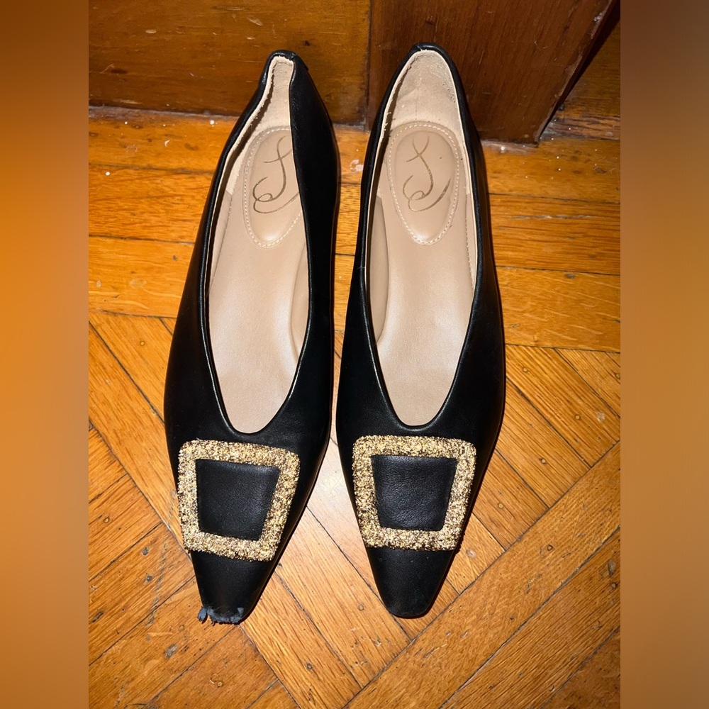 Used Sam Edelman buckled flats